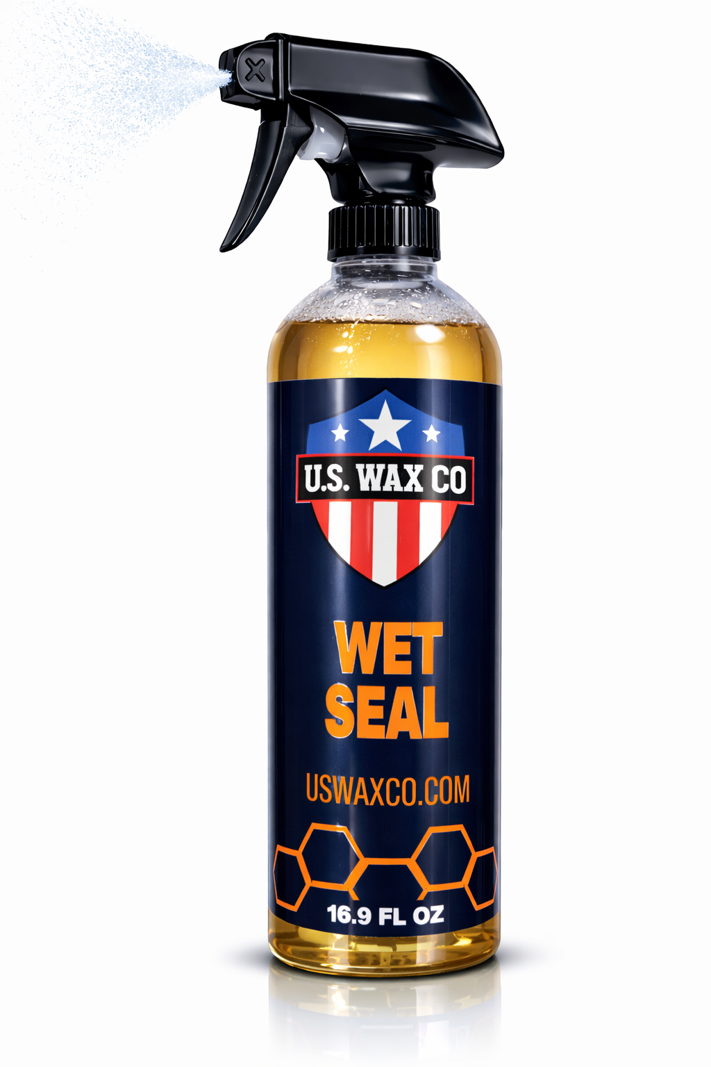 Wet Seal – Hydrophobic Spray Sealant & Water Repellent (16.9 oz) | USWAXCO