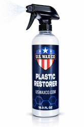 US WAX Co. Plastic Restorer – Revitalizes & Protects Exterior Trim