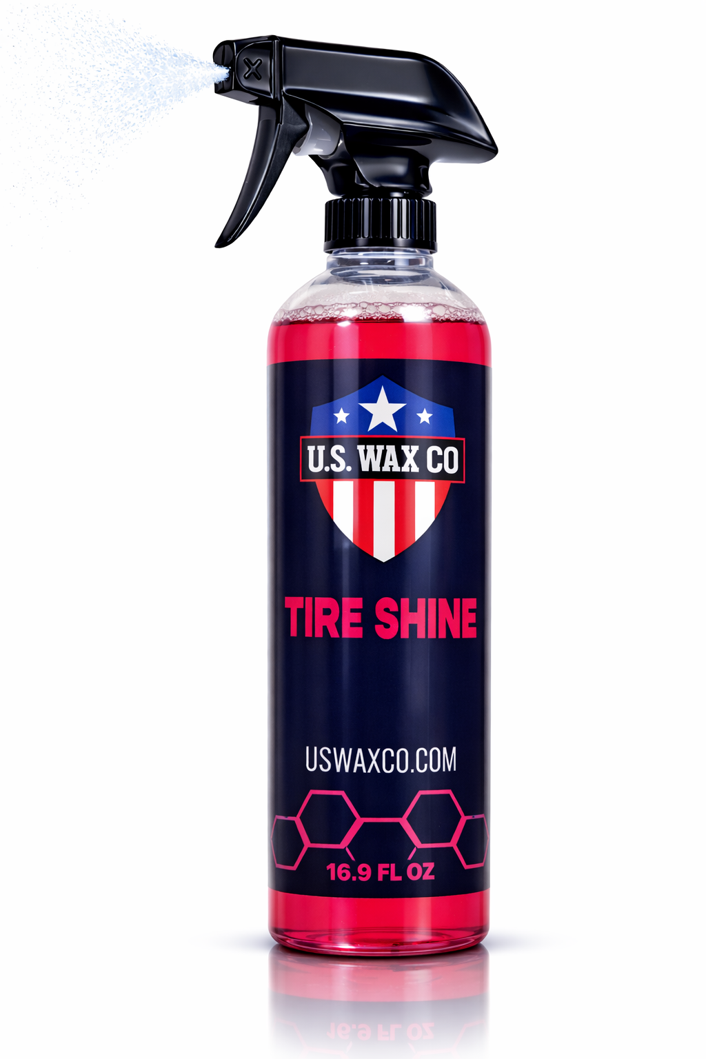 Tire Shine – High Gloss Dressing (16.9 oz) | USWAXCO
