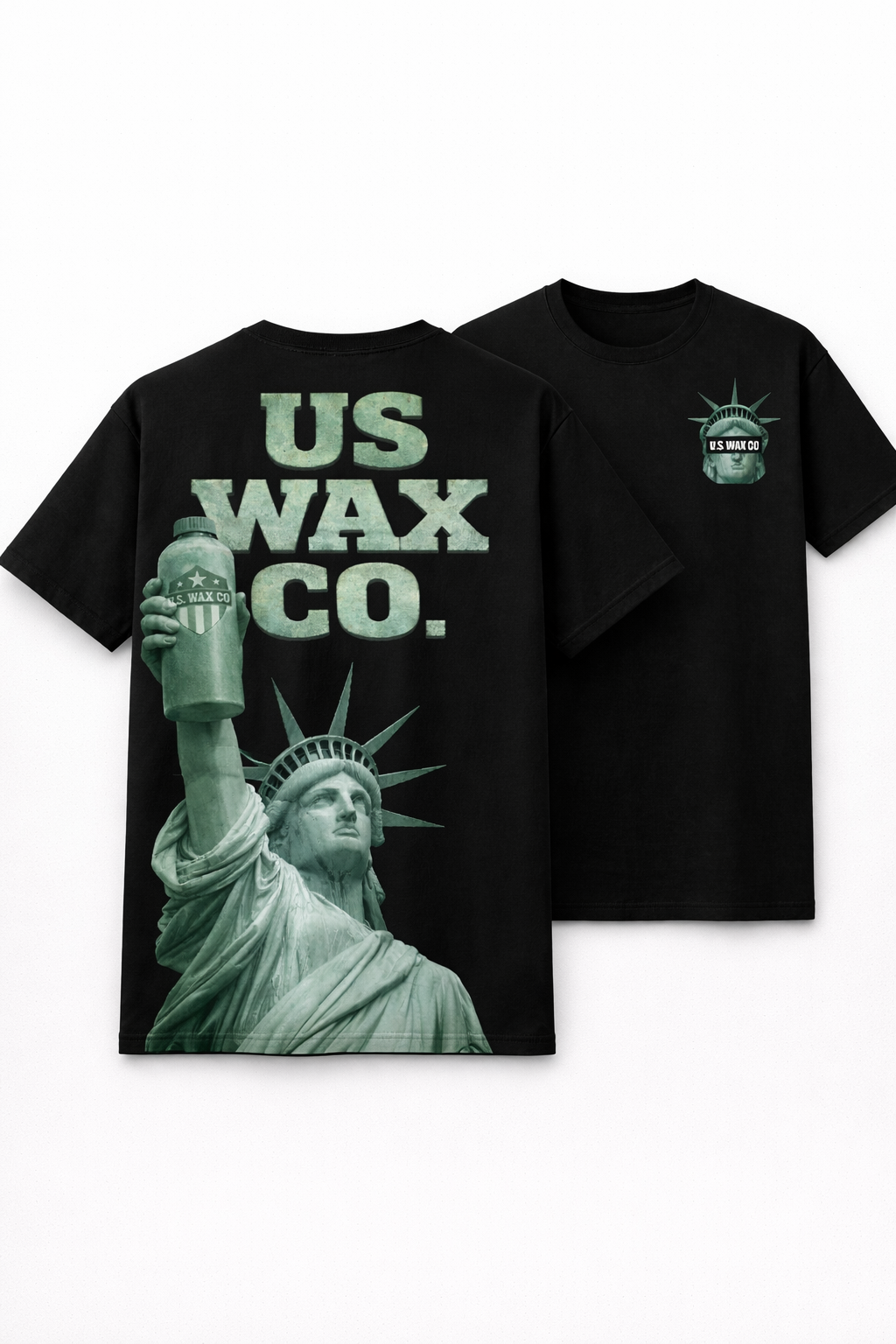 U.S. WAX CO “Liberty” Tee – Premium Shirt (Black)