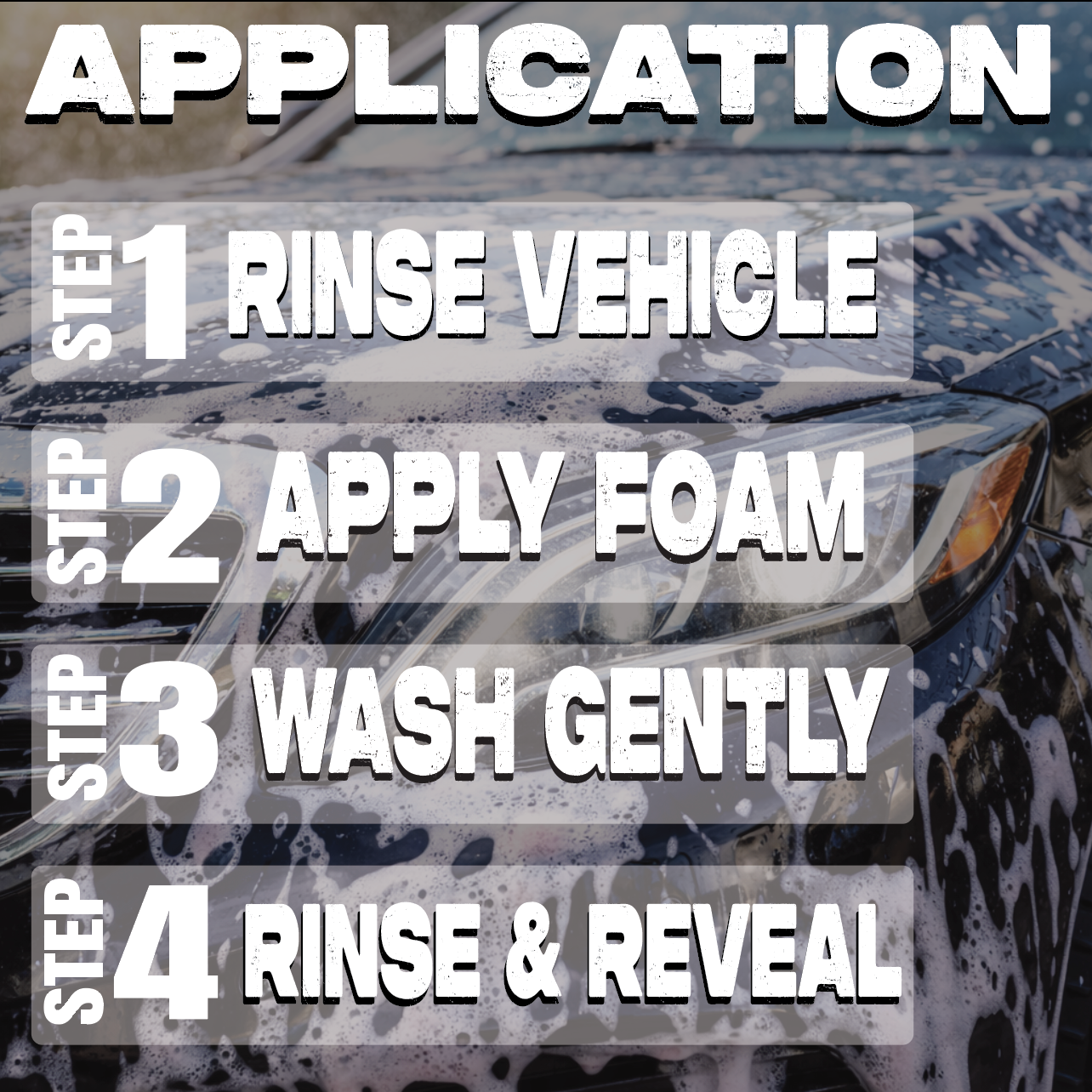 PureFoam Car Wash Soap – High-Foam Soap for a Spotless Clean