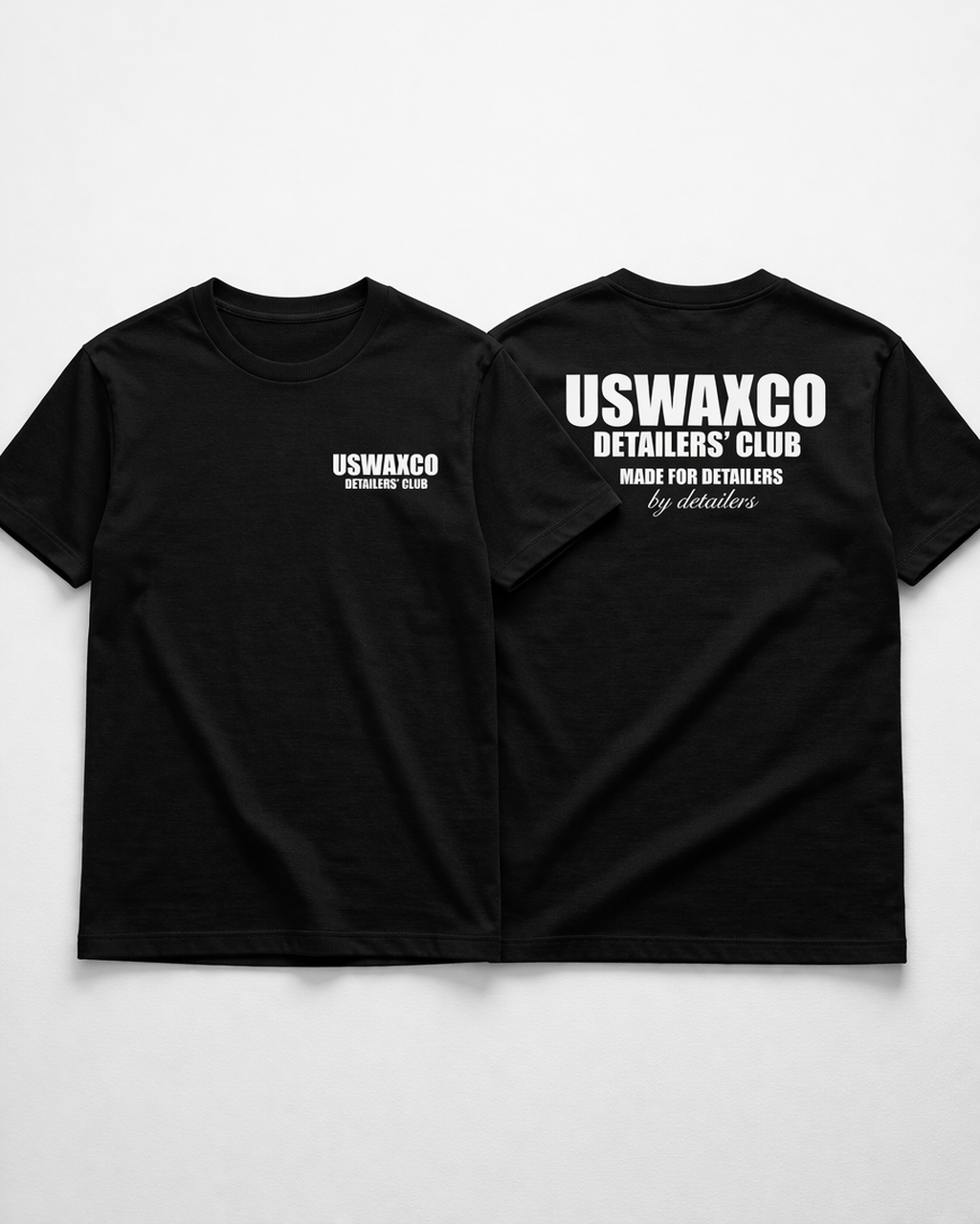 USWAXCO Detailers Club T-Shirt (Black)