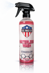 US WAX CO Waterless Wash Spray – No Hose Car Cleaner, Scratch-Free Detail Spray (16.9 oz)